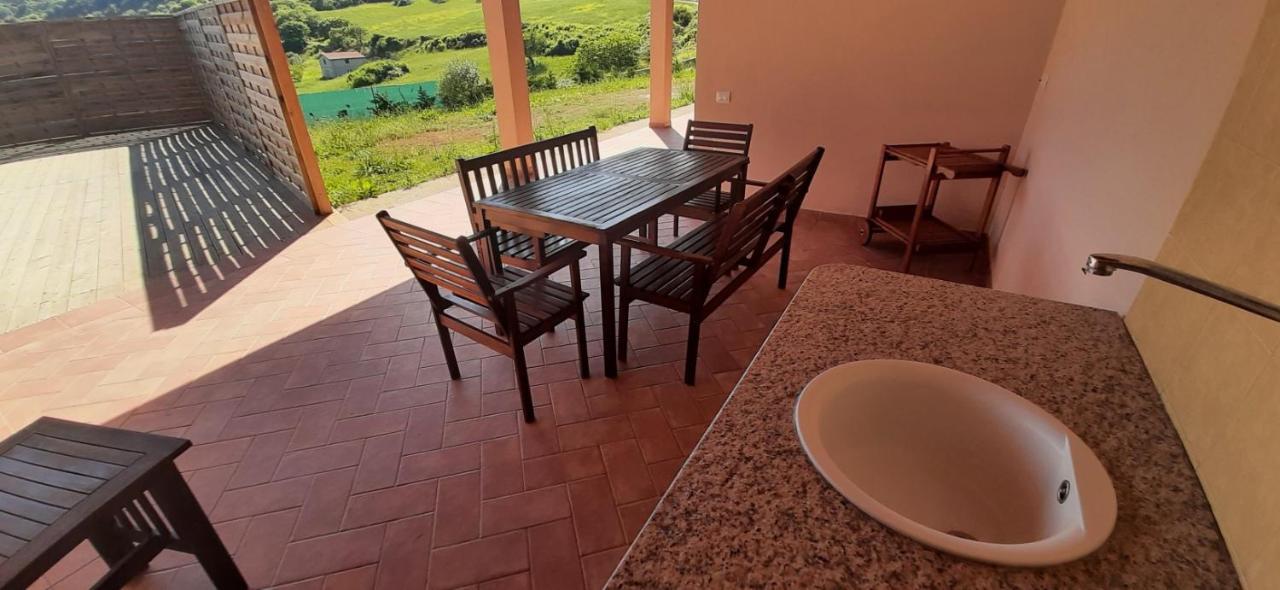 Villa Marci Con Piscina Privata A Nulvi Bagian luar foto
